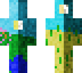 day-night pixel art