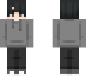 gray hoodie