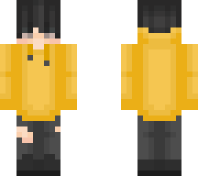 yellow asthetic boy