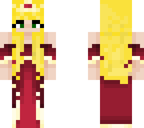 yellow hair queen
