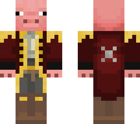 a pirate... pig?! (red)