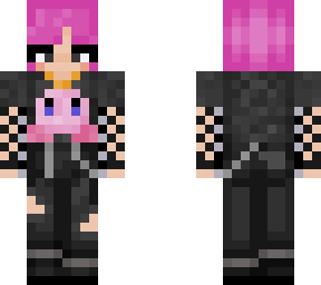 alt kirby shirt (pink hair)