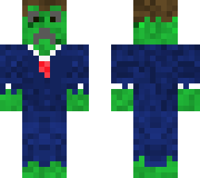 creeper in a suit