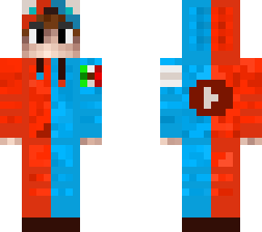 edgardo666 es nuevo rojo y azul  sweater actualizado mismo logo youtube