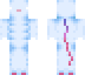 herobrine cyan axolotl