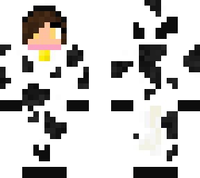 mooshroom girl - cow mascot variant