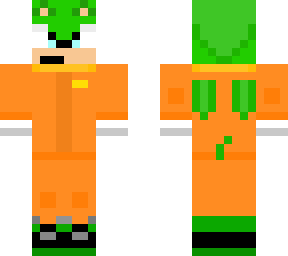 scourge the hedgehog in prison uniform