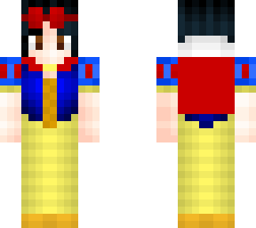snow white with cape