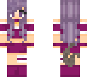 zakuro from tokyo mew mew (w/ gray ears/tail)
