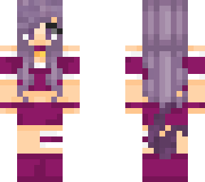 zakuro from tokyo mew mew (w/ purple ears/tail2)