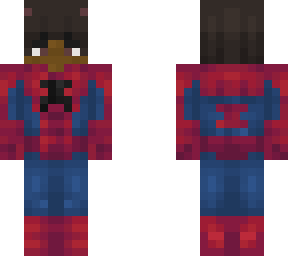 black spider man