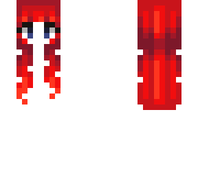 female hb - fire flower w/ short bangs