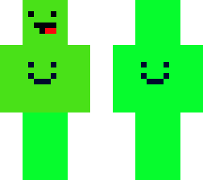 green happy noob