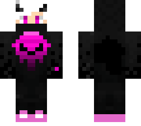 guy with a purple skull hoodie
