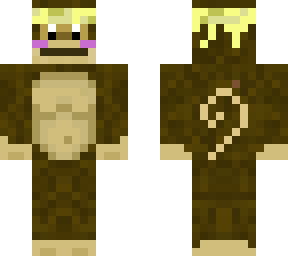 monkey with yellow bandana v2