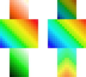 my first rainbow skin