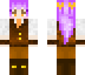 purple and orange