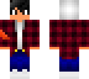 carrot brand new skin for schoolboychoo (some flannel inspiration from emperor50