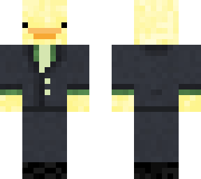 duck in a suit