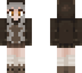 girl in bear onesie/ trade