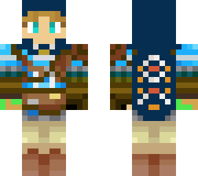 totk link hood drawn arm powers activated