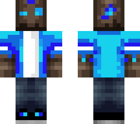 trolero azul