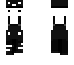 black and white