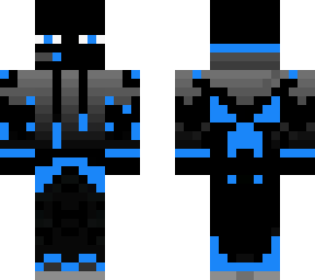 blue gamer ender man
