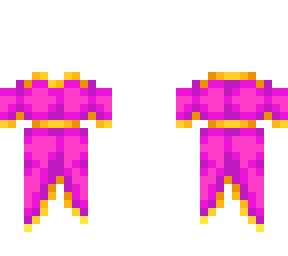 dress ob - hot pink dress w/ gold lacing