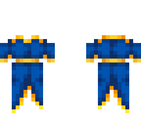 dress ob - sapphire blue dress w/ gold lacing
