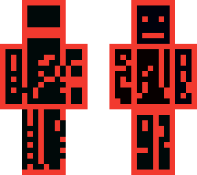 glitched skin for players with name starting with "a"