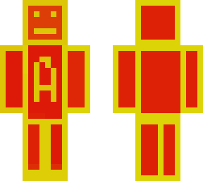 glitched skin for players with name starting with "a"