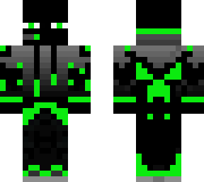 green gamer ender man