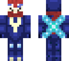 greninja mixed with llama little