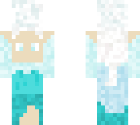 kaela's funny elsa holding a snowball
