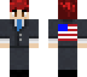 me in a suit but its a copy of tommyinnit and america