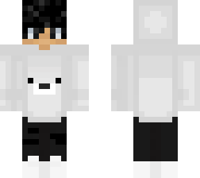 me white hoodie