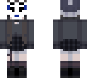 person with kitsune mask