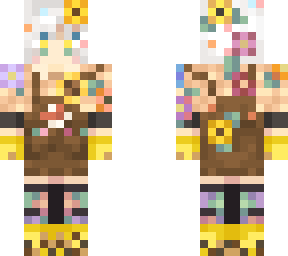 spooky flower ghost