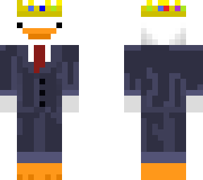 duck in suit