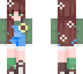 flower farm girl