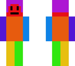 girl rainbow