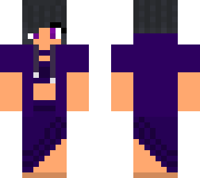 purple girl with bandana