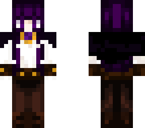 purple haired lady