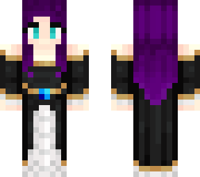sorcerer girl purple hair