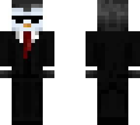 suited penguin