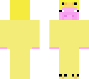 technoblade in a duck onesie