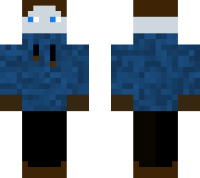 blue hooddie guy