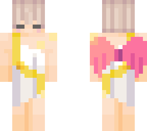 cupid; yellow