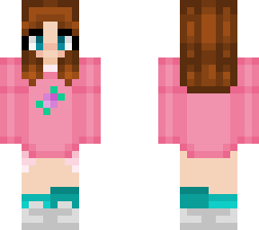 cute pink girl